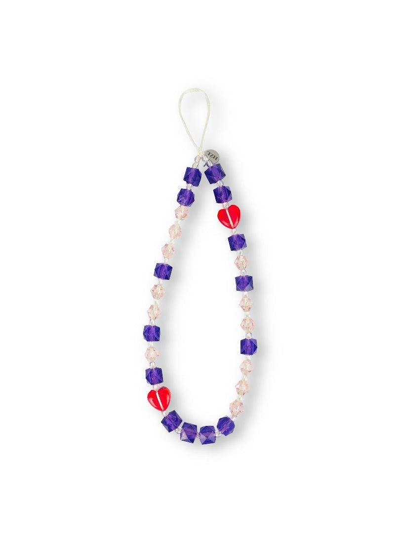 Berry Blossom Wristlet Phone Strap Charm
