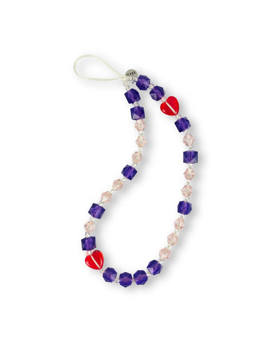 Berry Blossom Wristlet Phone Strap Charm