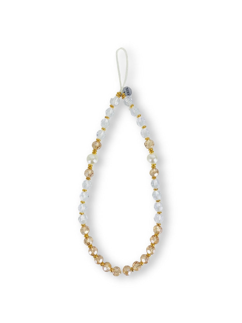 Champagne Daze Wristlet Phone Strap Charm