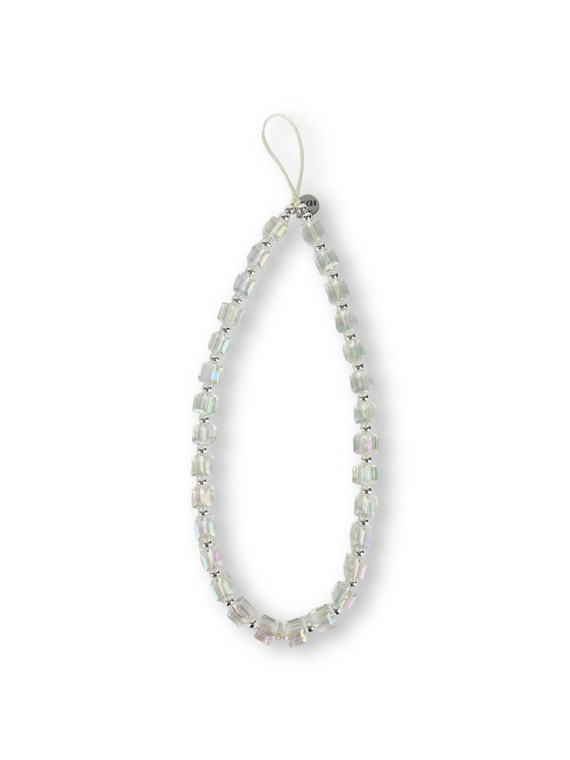 Crystal Aura Wristlet Phone Strap Charm