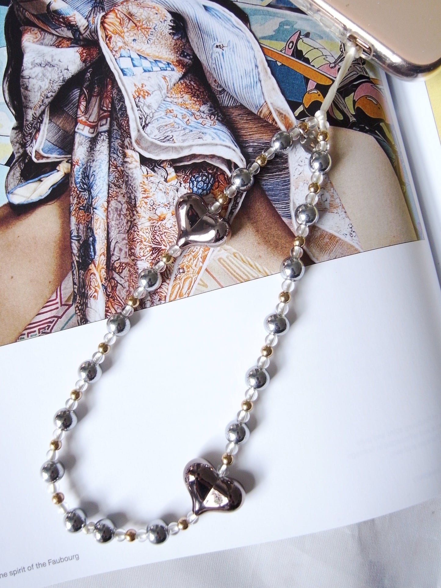 Dazzling Bloom Wristlet Phone Strap Charm