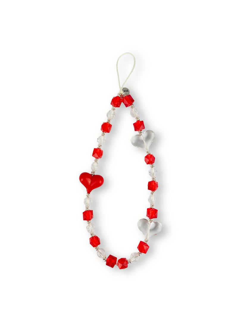 Love Sparkle Wristlet Phone Strap Charm