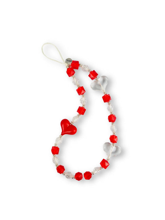 Love Sparkle Wristlet Phone Strap Charm