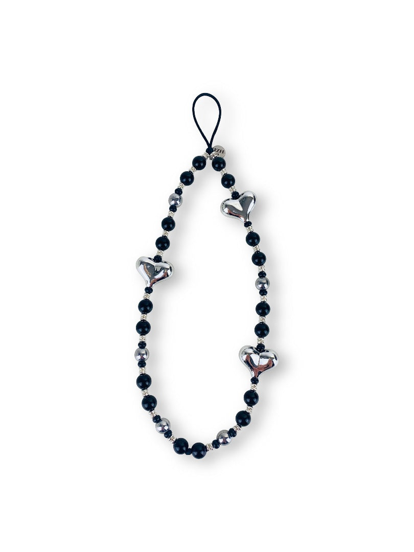 Noir Beat Wristlet Phone Strap Charm