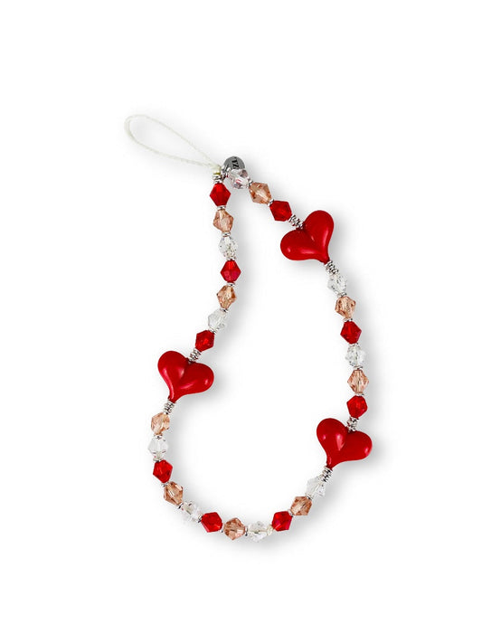 Sunset Glow Wristlet Phone Strap Charm