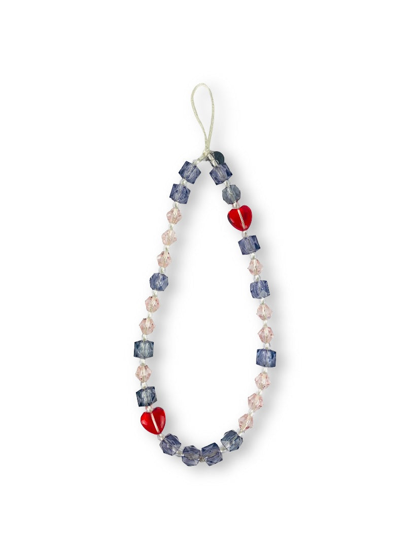 Sweet Cherry Wristlet Phone Strap Charm
