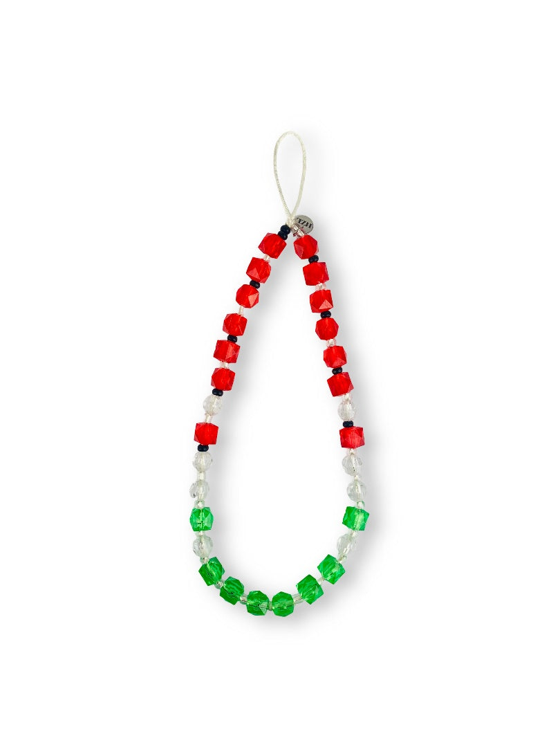 Watermelon Splash Wristlet Phone Strap Charm