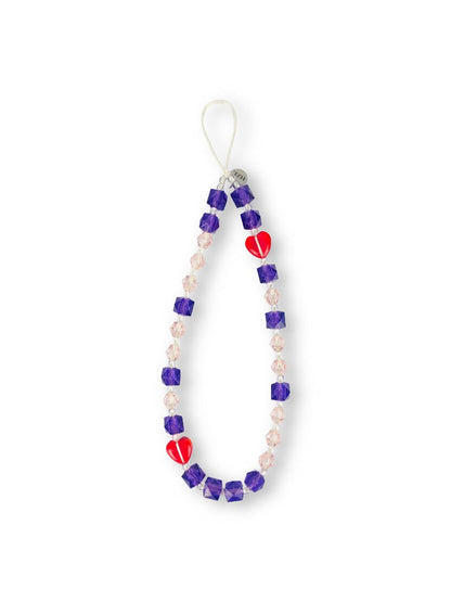 Berry Blossom Wristlet Phone Strap Charm