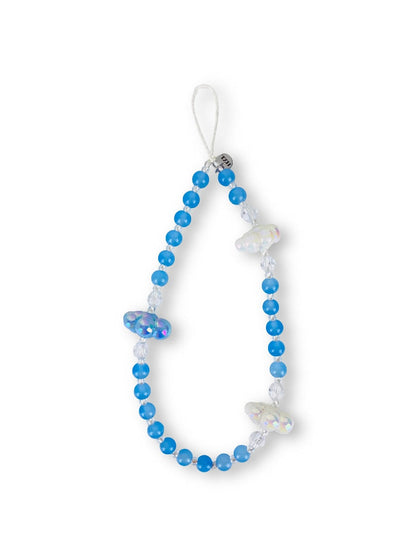 Blue Haze Wristlet Phone Strap Charm
