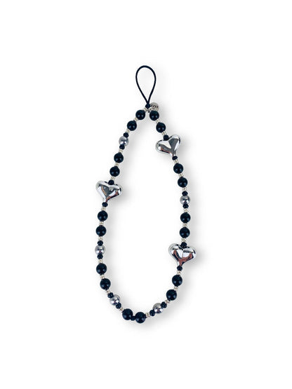 Noir Beat Wristlet Phone Strap Charm