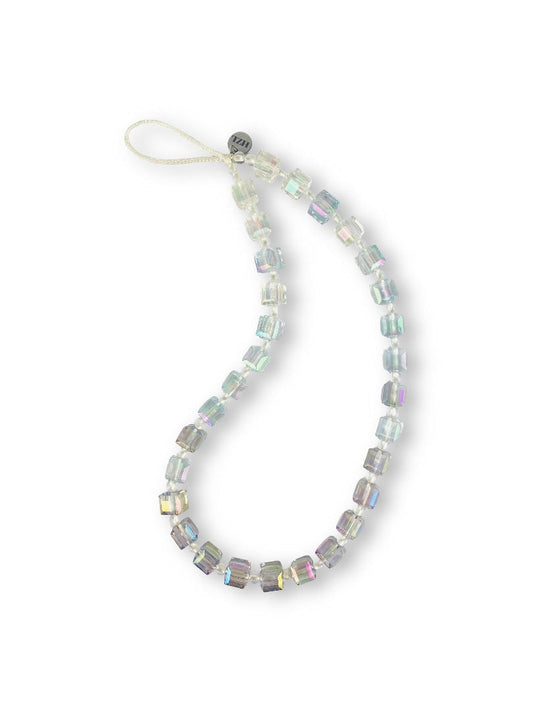 Prismatic Gleam Wristlet Phone Strap Charm