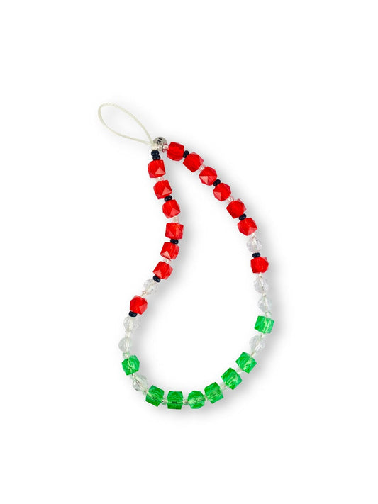 Watermelon Splash Wristlet Phone Strap Charm