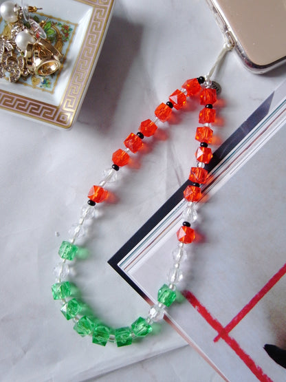 Watermelon Splash Wristlet Phone Strap Charm
